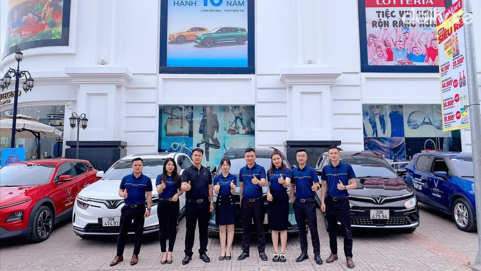 Đội ngũ nhân sự của VinFast Việt Nam