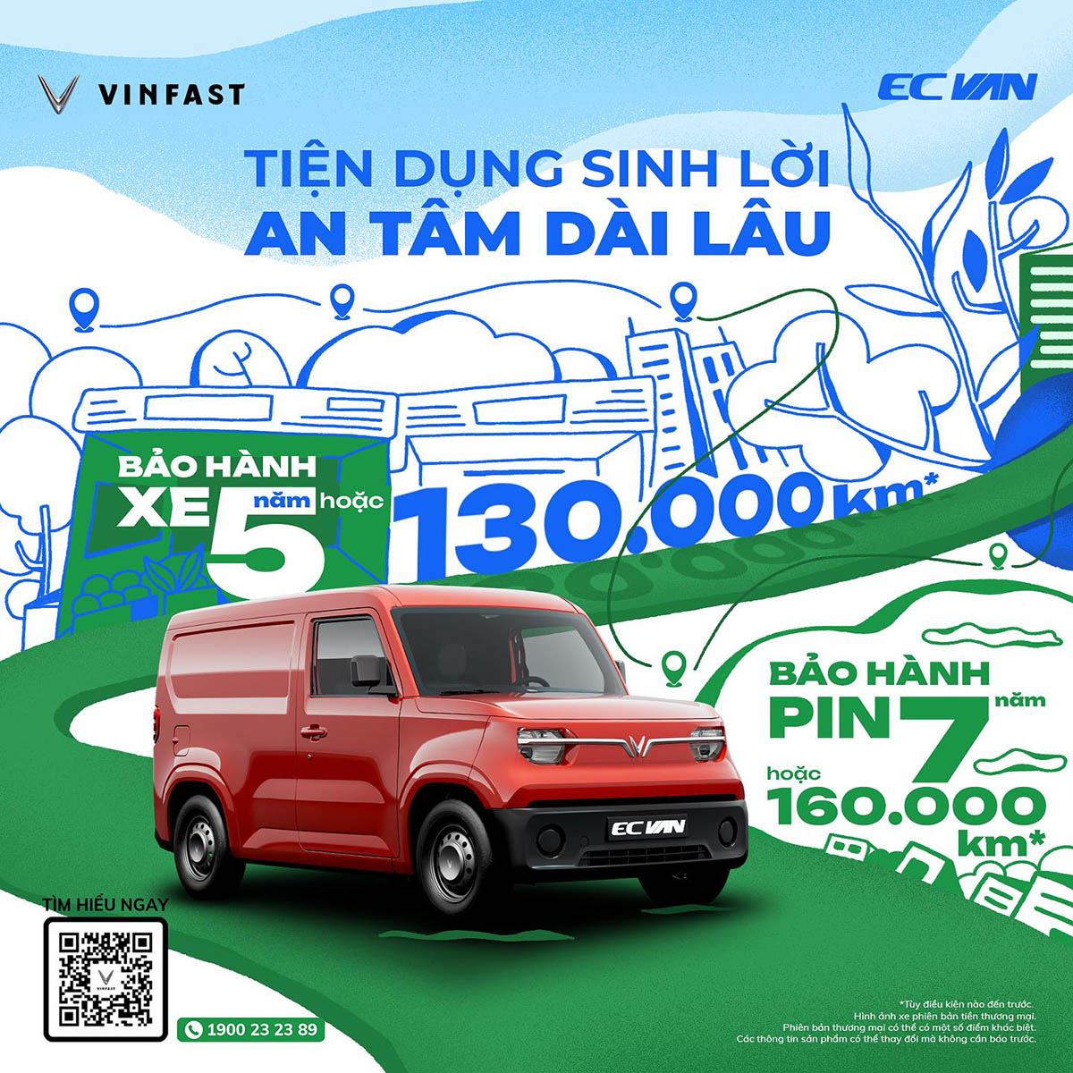 VinFast EC Van &#8211; “Trợ thủ” sinh lời
