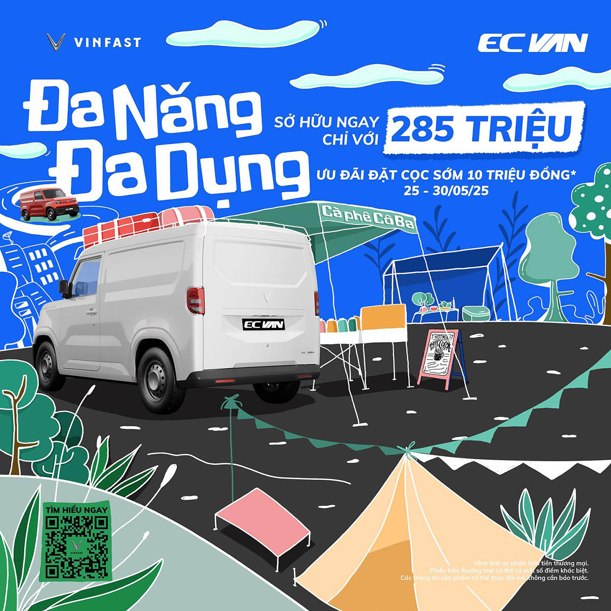 VinFast EC Van &#8211; “Trợ thủ” sinh lời